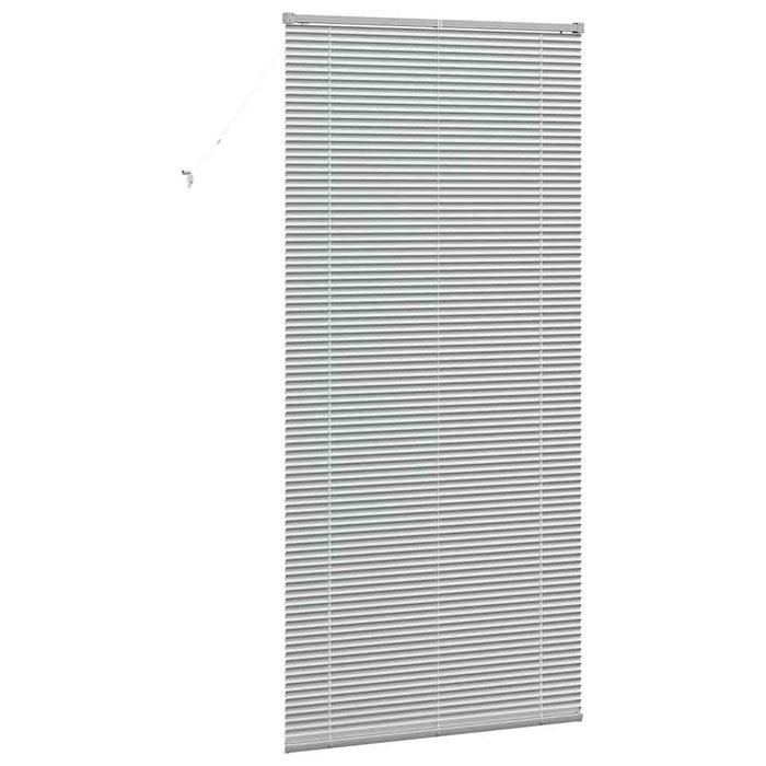 Jaluzele venetiene Manual Argintiu 220 x 105 cm Aluminiu - WALTI WALTI