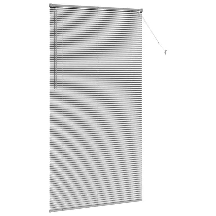 Jaluzele venetiene Manual Argintiu 220 x 110 cm Aluminiu - WALTI WALTI