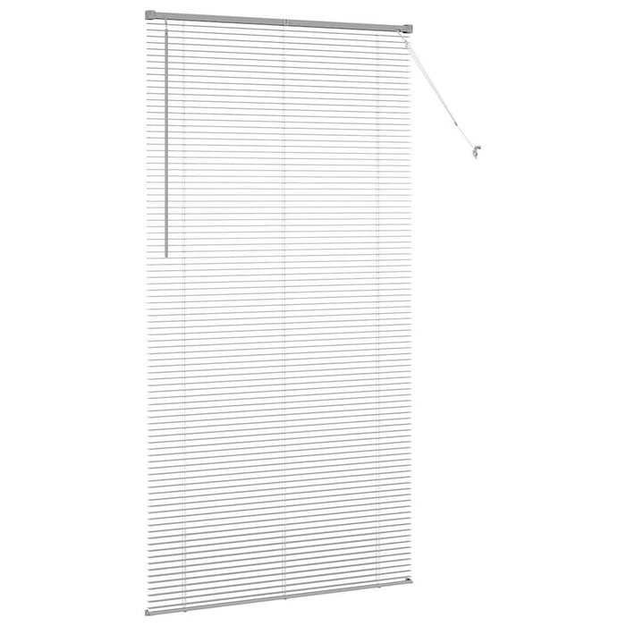 Jaluzele venetiene Manual Argintiu 220 x 115 cm Aluminiu - WALTI WALTI