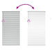 Jaluzele venetiene Manual Argintiu 220 x 115 cm Aluminiu - WALTI WALTI