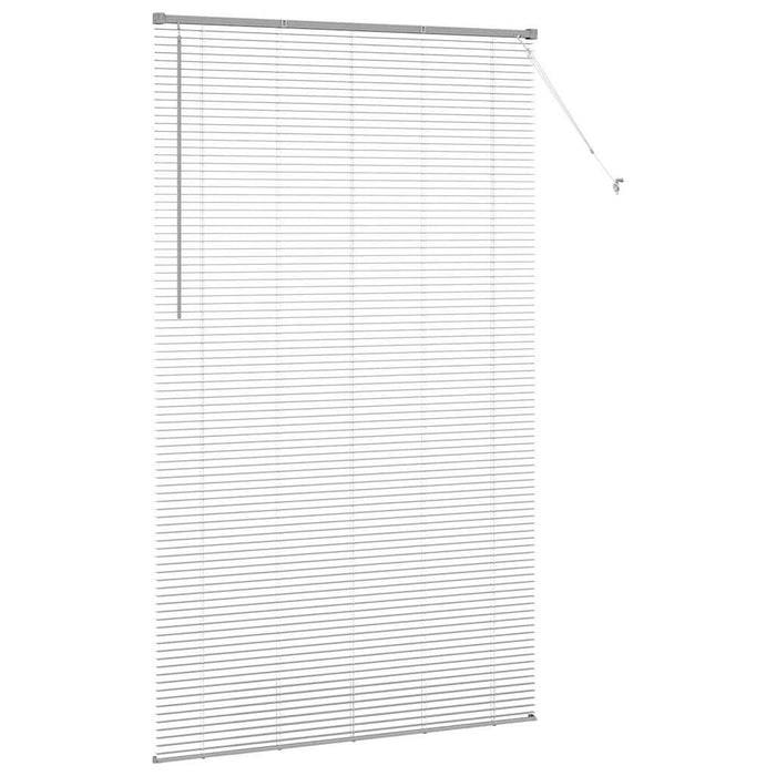 Jaluzele venetiene Manual Argintiu 220 x 125 cm Aluminiu - WALTI WALTI