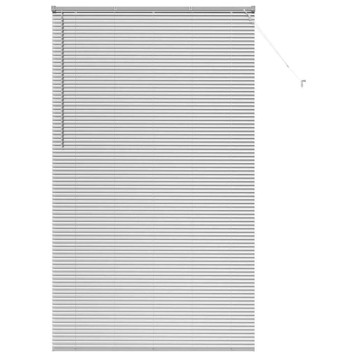 Jaluzele venetiene Manual Argintiu 220 x 135 cm Aluminiu - WALTI WALTI