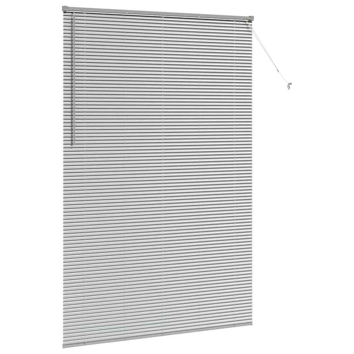Jaluzele venetiene Manual Argintiu 220 x 145 cm Aluminiu - WALTI WALTI