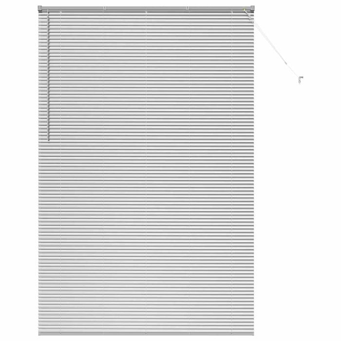 Jaluzele venetiene Manual Argintiu 220 x 145 cm Aluminiu - WALTI WALTI