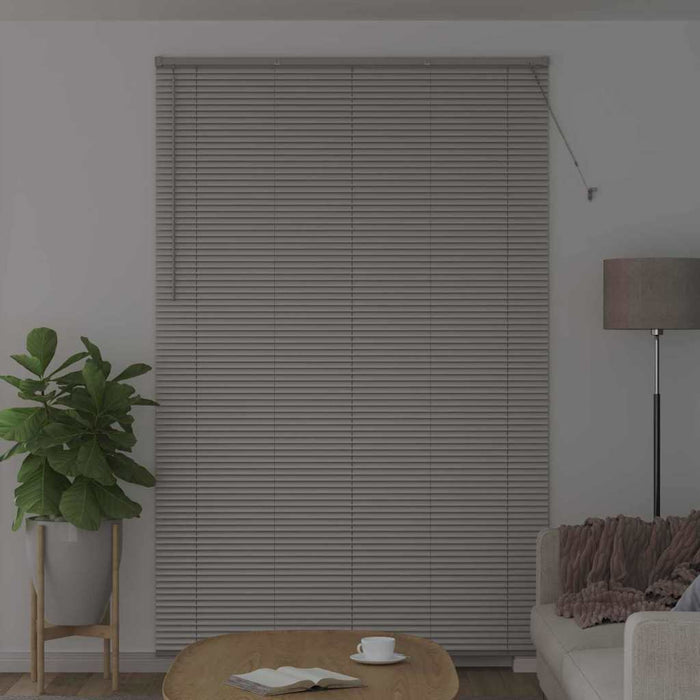 Jaluzele venetiene Manual Argintiu 220x150cm Aluminiu - WALTI WALTI