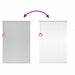 Jaluzele venetiene Manual Argintiu 220x150cm Aluminiu - WALTI WALTI