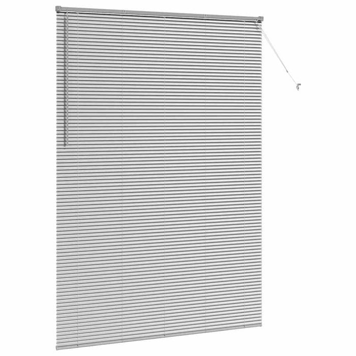 Jaluzele venetiene Manual Argintiu 220 x 155 cm Aluminiu WALTI