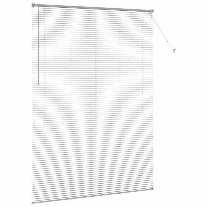 Jaluzele venetiene Manual Argintiu 220 x 155 cm Aluminiu WALTI
