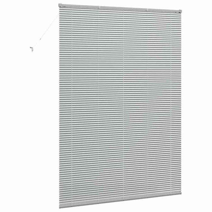 Jaluzele venetiene Manual Argintiu 220 x 155 cm Aluminiu WALTI
