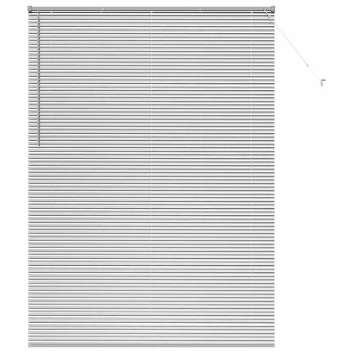 Jaluzele venetiene Manual Argintiu 220 x 155 cm Aluminiu WALTI
