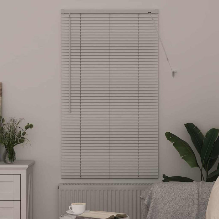 Jaluzele venetiene Manual Alb 130 x 70 cm Aluminiu WALTI