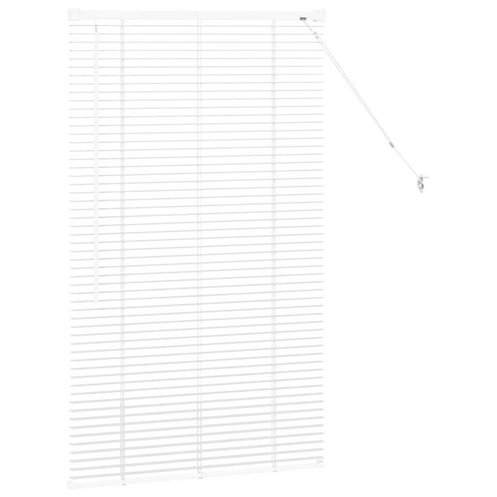 Jaluzele venetiene Manual Alb 130 x 70 cm Aluminiu WALTI