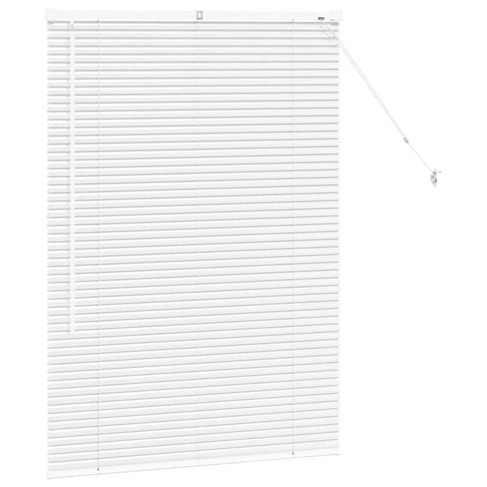 Jaluzele venetiene Manual Alb 130 x 90 cm Aluminiu WALTI
