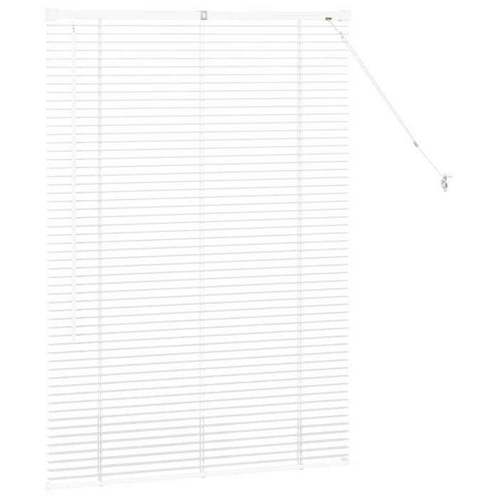 Jaluzele venetiene Manual Alb 130 x 90 cm Aluminiu WALTI