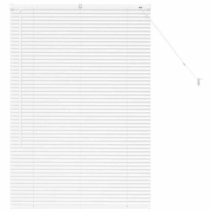 Jaluzele venetiene Manual Alb 130 x 90 cm Aluminiu WALTI