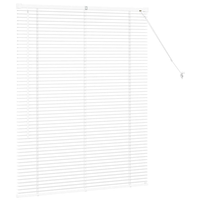 Jaluzele venetiene Manual Alb 130 x 100 cm Aluminiu - WALTI WALTI