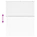 Jaluzele venetiene Manual Alb 130 x 105 cm Aluminiu - WALTI WALTI