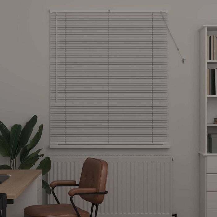 Jaluzele venetiene Manual Alb 130 x 120 cm Aluminiu WALTI