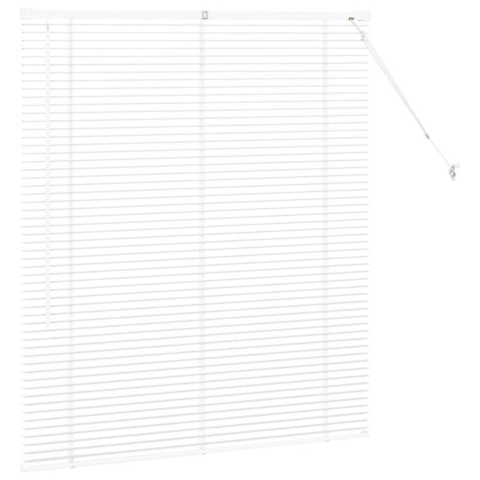 Jaluzele venetiene Manual Alb 130 x 120 cm Aluminiu WALTI
