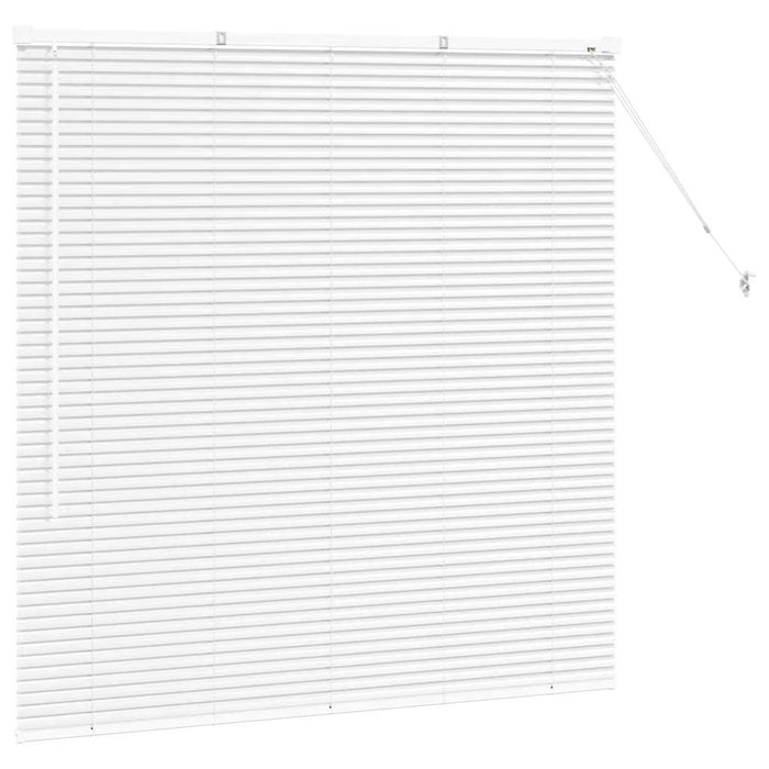 Jaluzele venetiene Manual Alb 130 x 130 cm Aluminiu WALTI
