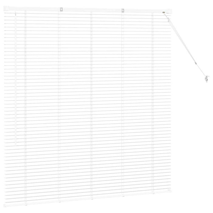 Jaluzele venetiene Manual Alb 130 x 130 cm Aluminiu WALTI