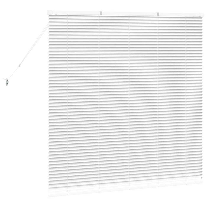 Jaluzele venetiene Manual Alb 130 x 130 cm Aluminiu WALTI