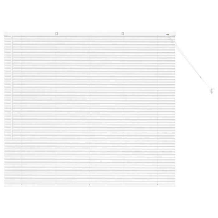 Jaluzele venetiene Manual Alb 130 x 145 cm Aluminiu WALTI