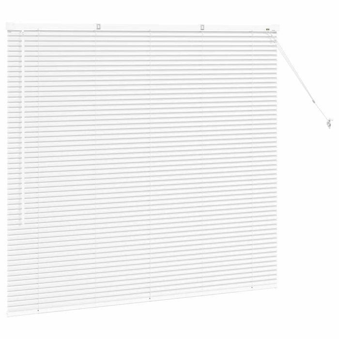 Jaluzele venetiene Manual Alb 130 x 150 cm Aluminiu WALTI