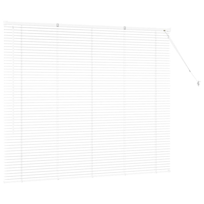 Jaluzele venetiene Manual Alb 130 x 155 cm Aluminiu - WALTI WALTI