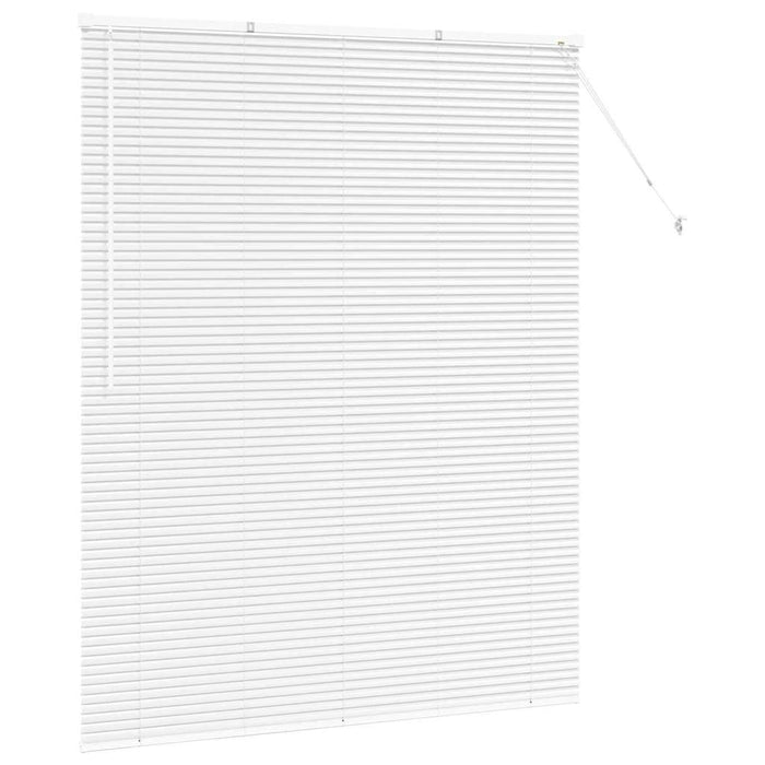 Jaluzele venetiene Manual Alb 175 x 140 cm Aluminiu WALTI