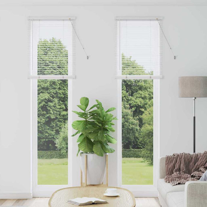 Jaluzele venetiene Manual Alb 220 x 65 cm Aluminiu - WALTI WALTI