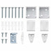 Jaluzele venetiene Manual Alb 220 x 100 cm Aluminiu - WALTI WALTI