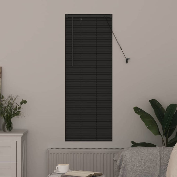 Jaluzele venetiene Manual Gri închis 130 x 45 cm Aluminiu - WALTI WALTI
