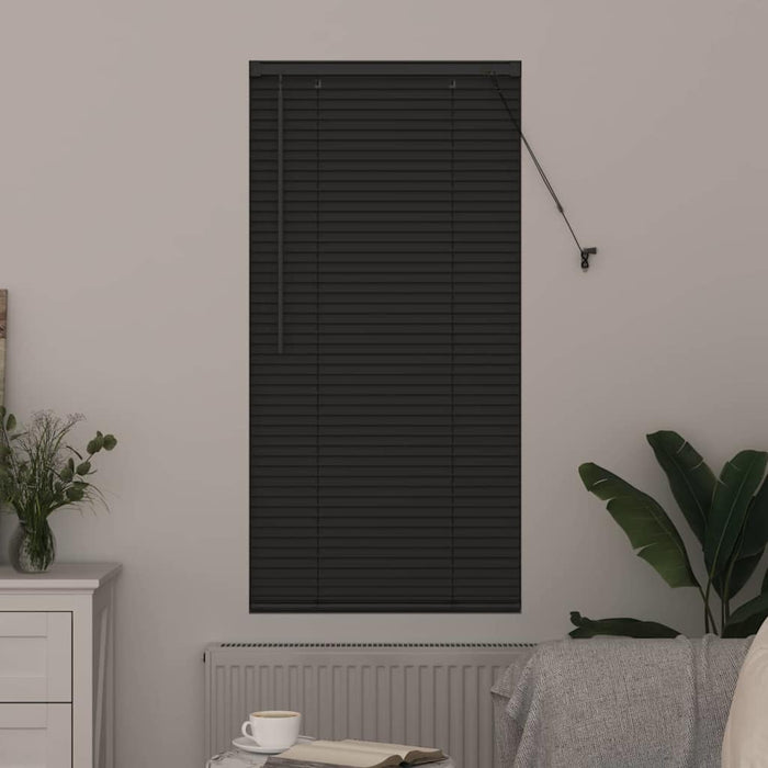 Jaluzele venetiene Manual Gri închis 130 x 60 cm Aluminiu - WALTI WALTI