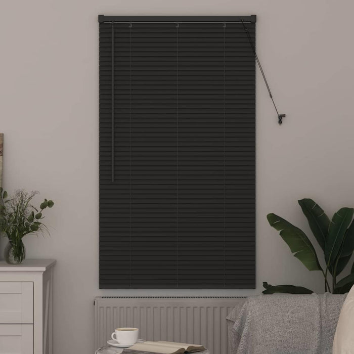 Jaluzele venetiene Manual Gri închis 130 x 70 cm Aluminiu - WALTI WALTI