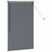 Jaluzele venetiene Manual Gri închis 130 x 75 cm Aluminiu - WALTI WALTI