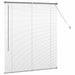Jaluzele venetiene Manual Gri închis 130 x 115 cm Aluminiu - WALTI WALTI
