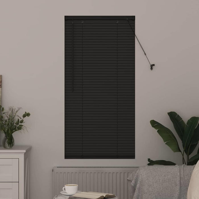 Jaluzele venetiene Manual Gri închis 175 x 60 cm Aluminiu - WALTI WALTI