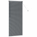 Jaluzele venetiene Manual Gri închis 175 x 80 cm Aluminiu - WALTI WALTI