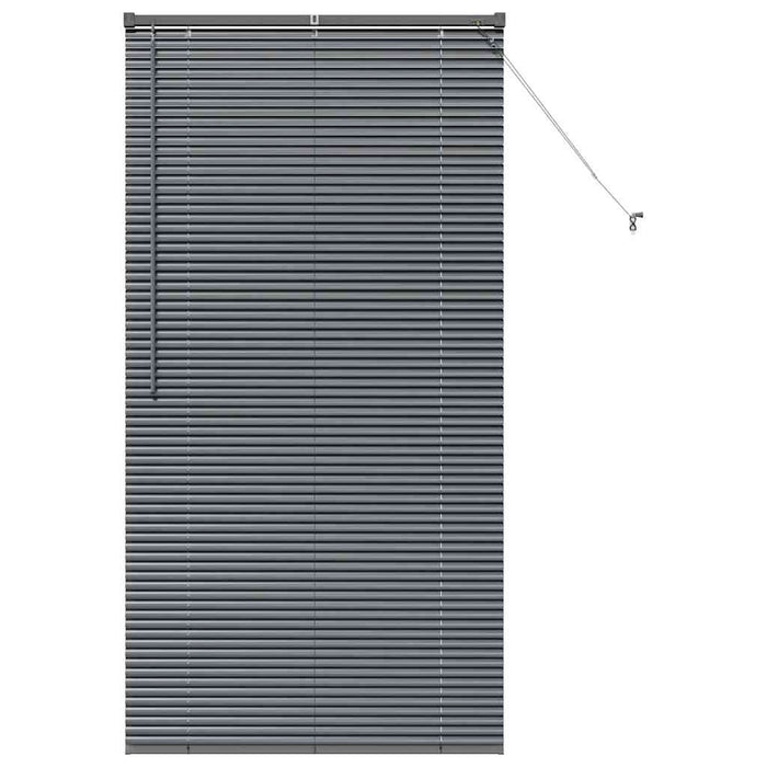 Jaluzele venetiene Manual Gri închis 175 x 85 cm Aluminiu - WALTI WALTI
