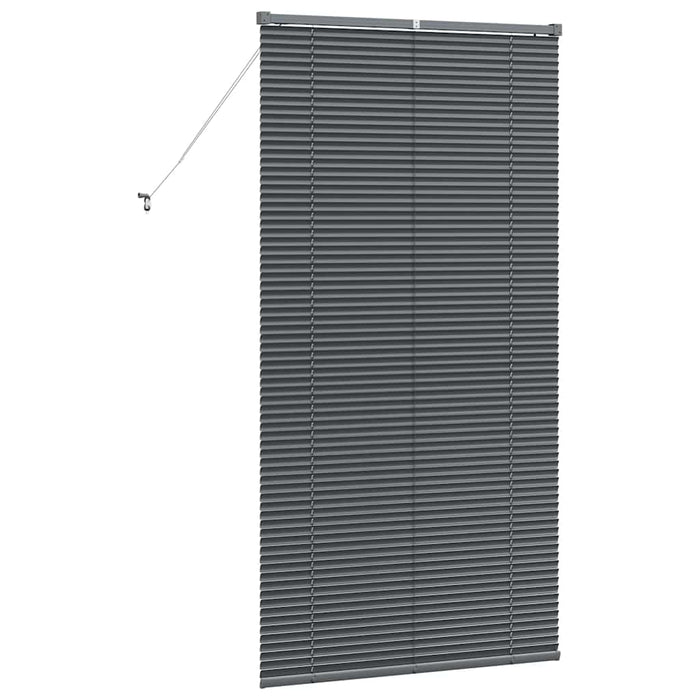 Jaluzele venetiene Manual Gri închis 175 x 90 cm Aluminiu - WALTI WALTI