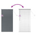 Jaluzele venetiene Manual Gri închis 175 x 90 cm Aluminiu - WALTI WALTI