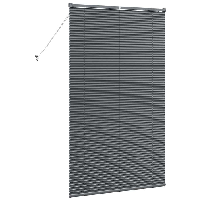 Jaluzele venetiene Manual Gri închis 175 x 105 cm Aluminiu - WALTI WALTI
