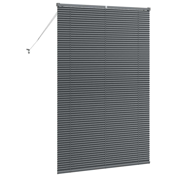 Jaluzele venetiene Manual Gri închis 175 x 110 cm Aluminiu - WALTI WALTI