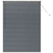 Jaluzele venetiene Manual Gri închis 175 x 125 cm Aluminiu - WALTI WALTI