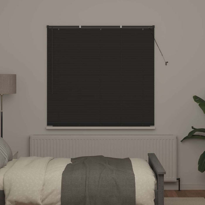 Jaluzele venetiene Manual Gri închis 175 x 145 cm Aluminiu - WALTI WALTI