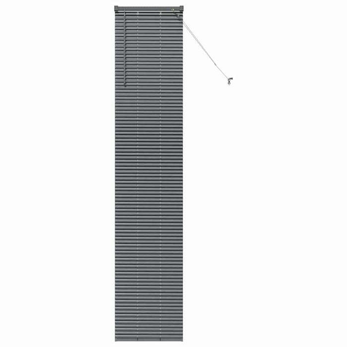 Jaluzele venetiene Manual Gri închis 220 x 40 cm Aluminiu - WALTI WALTI