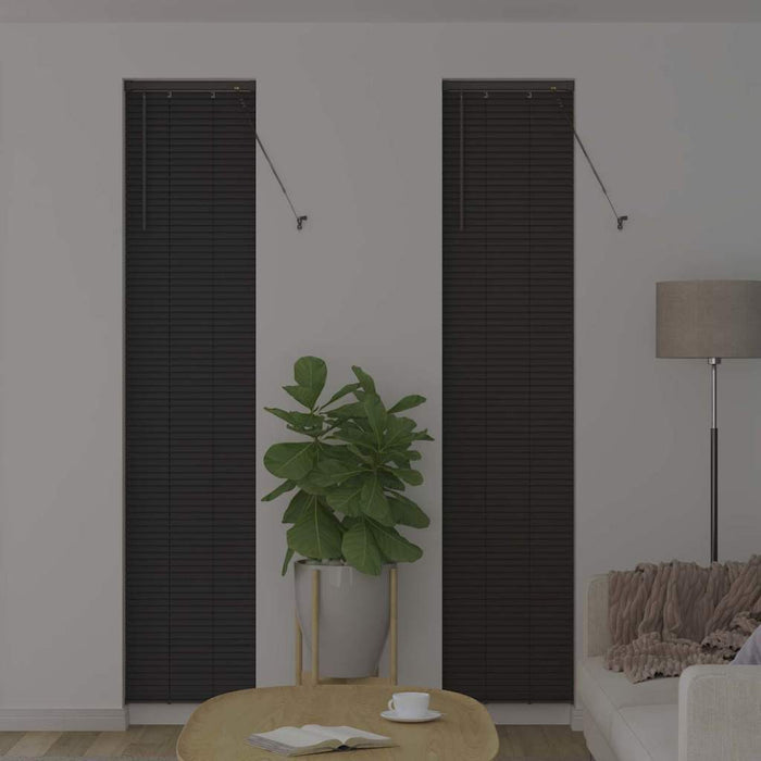 Jaluzele venetiene Manual Gri închis 220 x 50 cm Aluminiu - WALTI WALTI