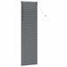 Jaluzele venetiene Manual Gri închis 220 x 55 cm Aluminiu - WALTI WALTI