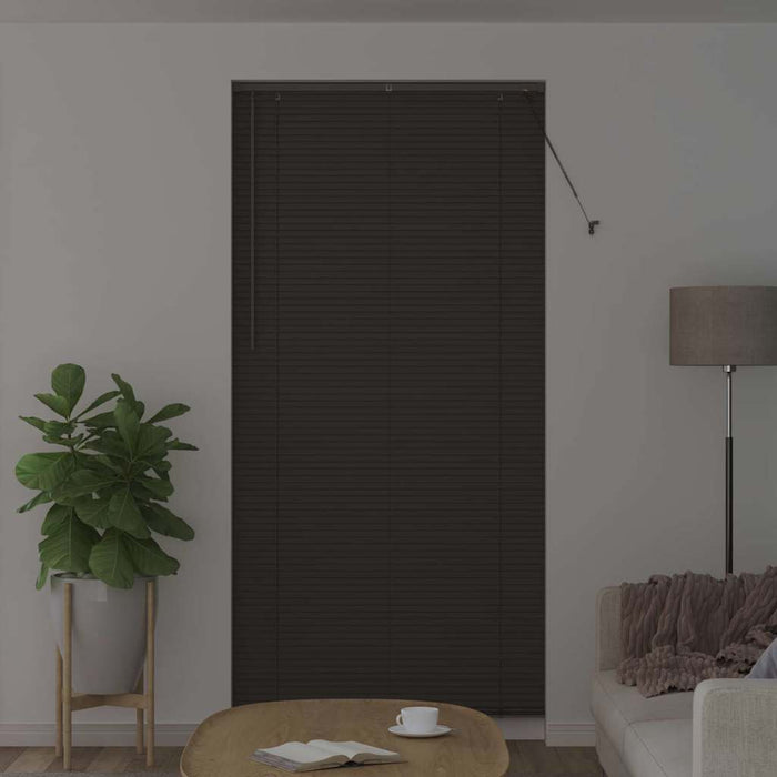 Jaluzele venetiene Manual Gri închis 220 x 100 cm Aluminiu - WALTI WALTI